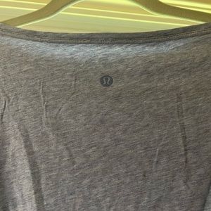 Blue LuLuLemon t shirt